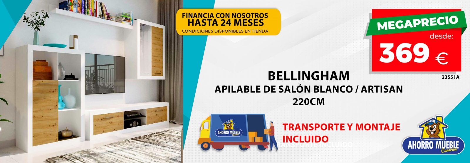 Ofertas Muebles de Salón Tenerife, Ahorro Mueble